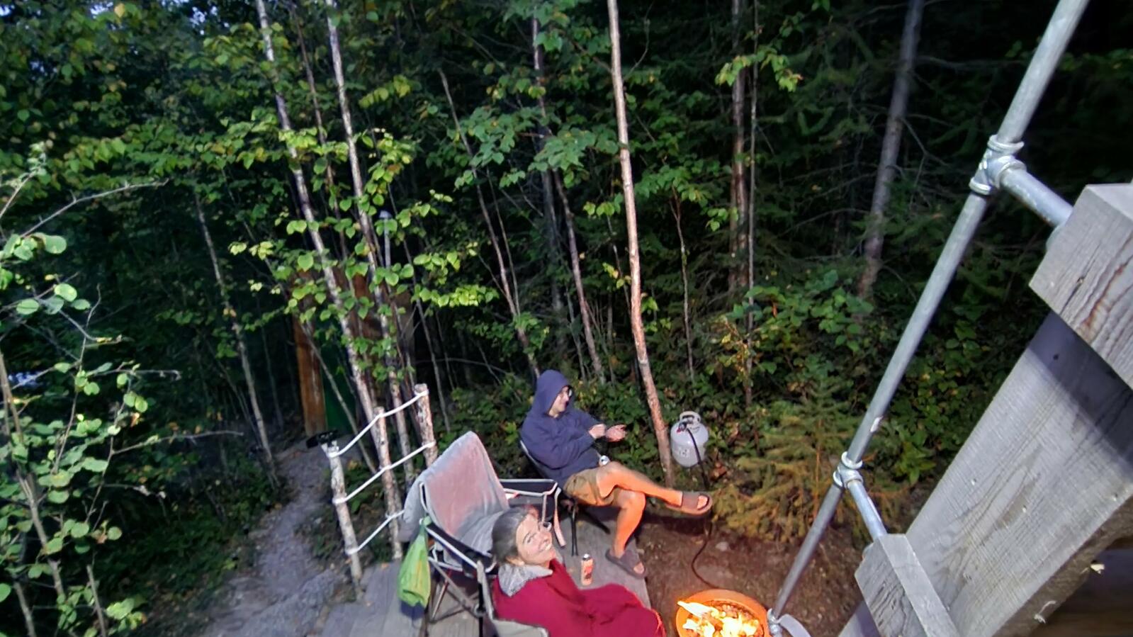 Eagle's Nest  with firepit