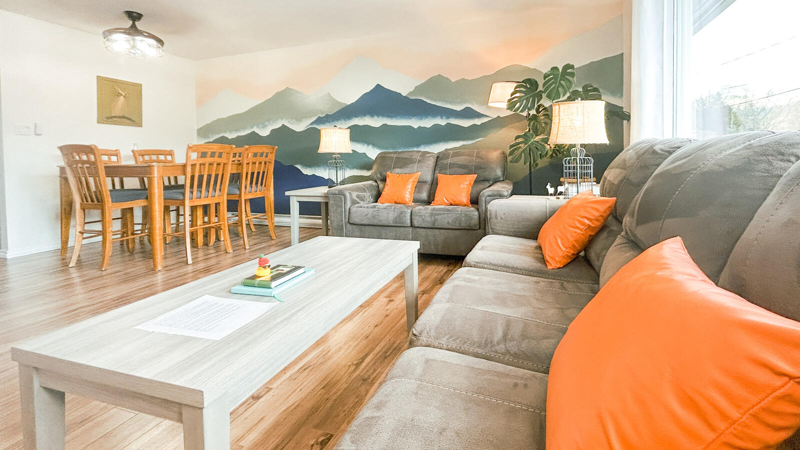 The Orange Door Couch