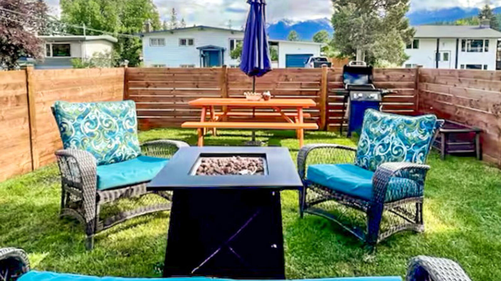 The Orange Door Backyard